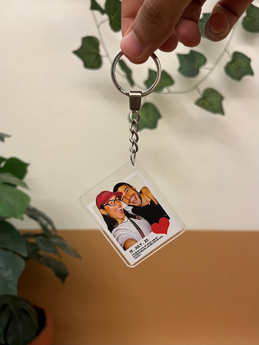 أنت حبي - ميدالية مفاتيح بصورة شخصية