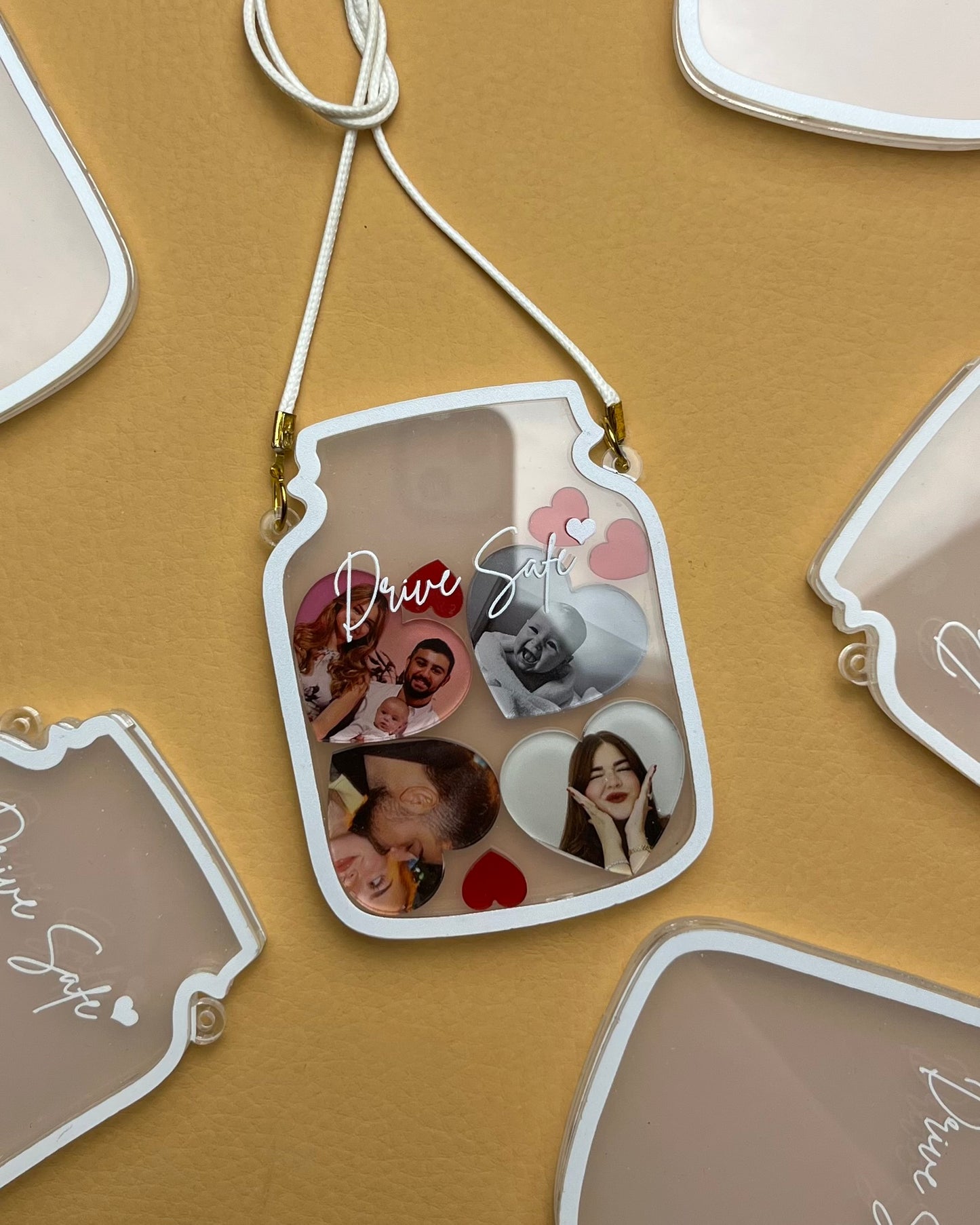 Personalized Memory Hearts jar