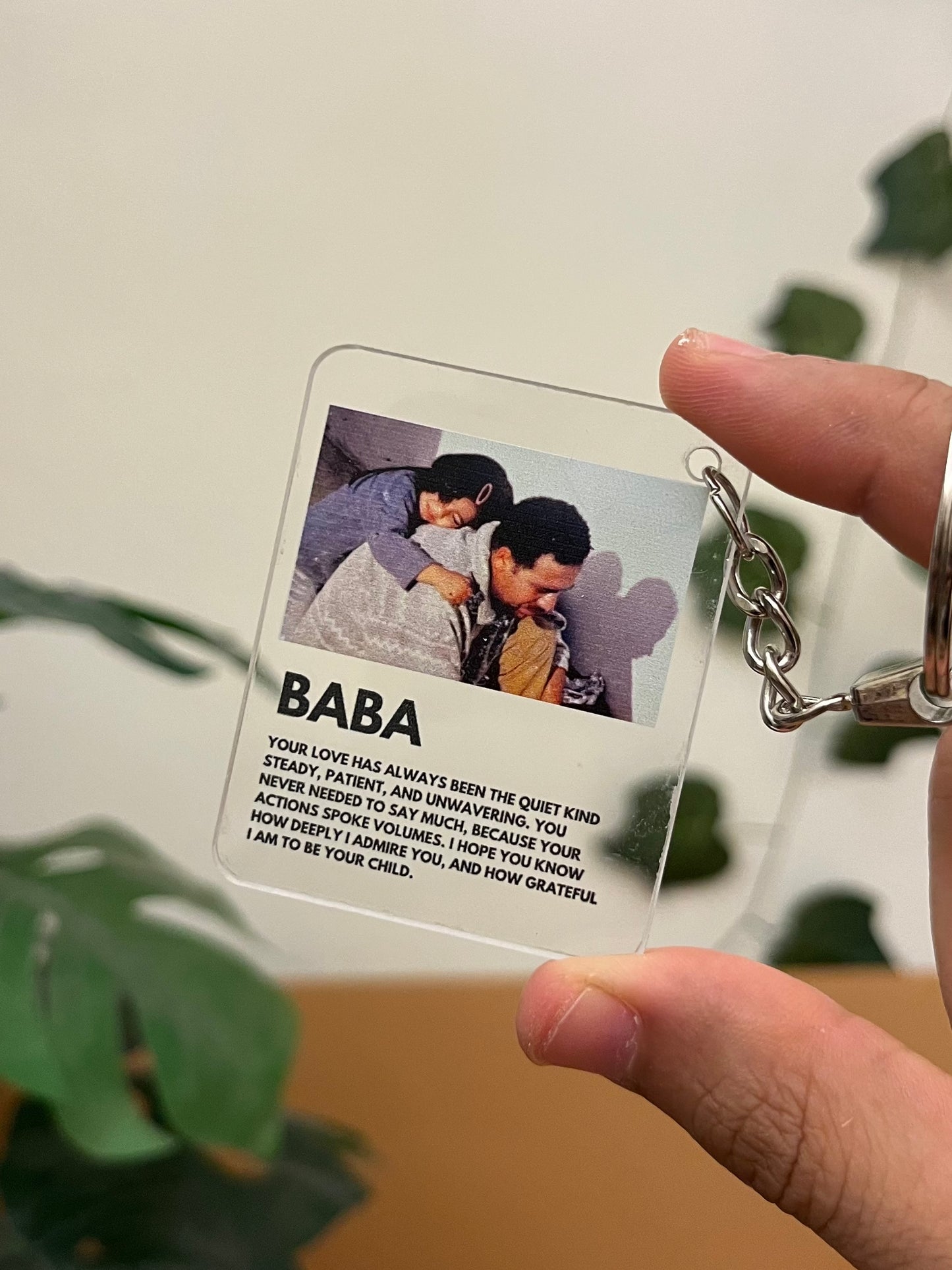 A message to the one I loved - Keychain ✨