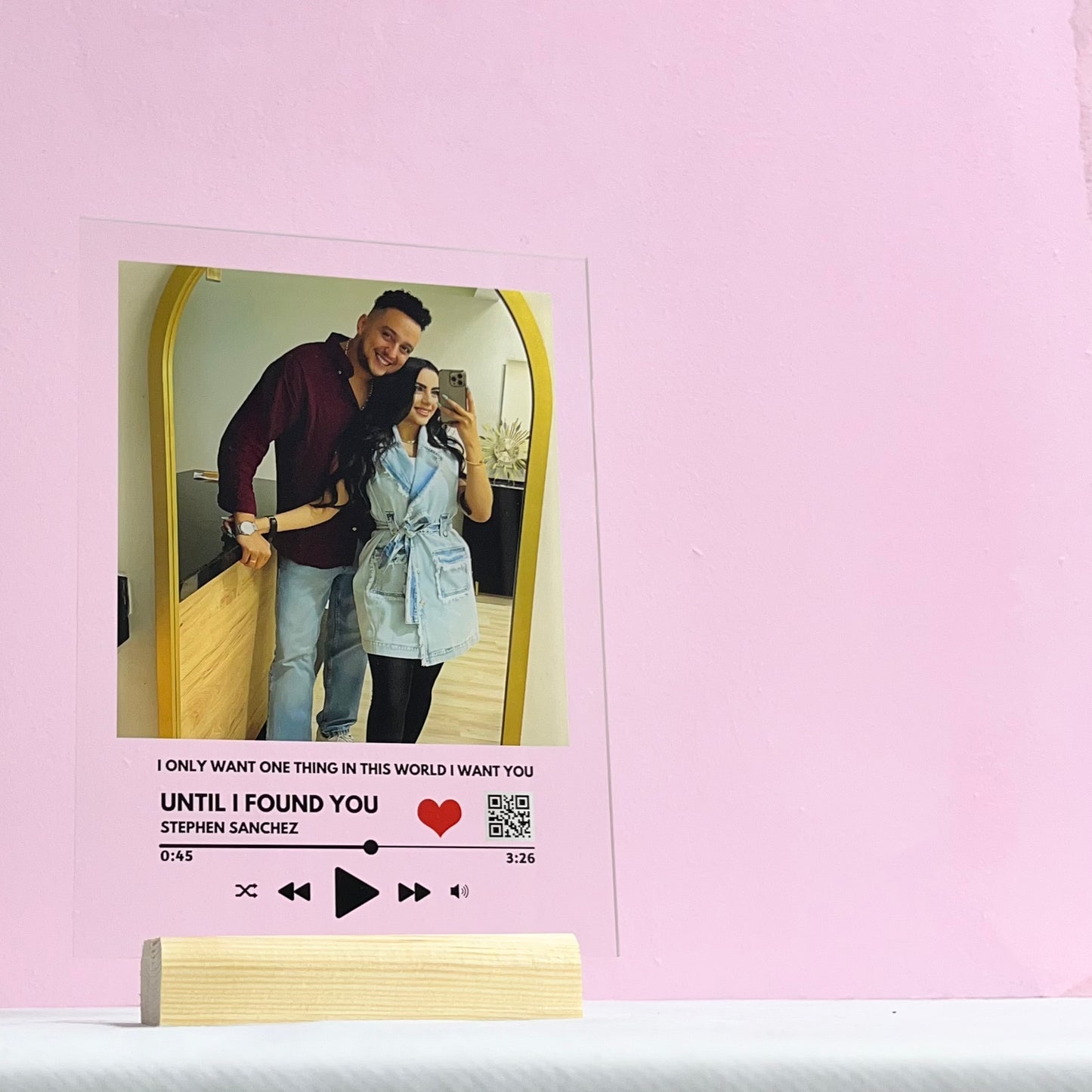 Music Frame with a massage