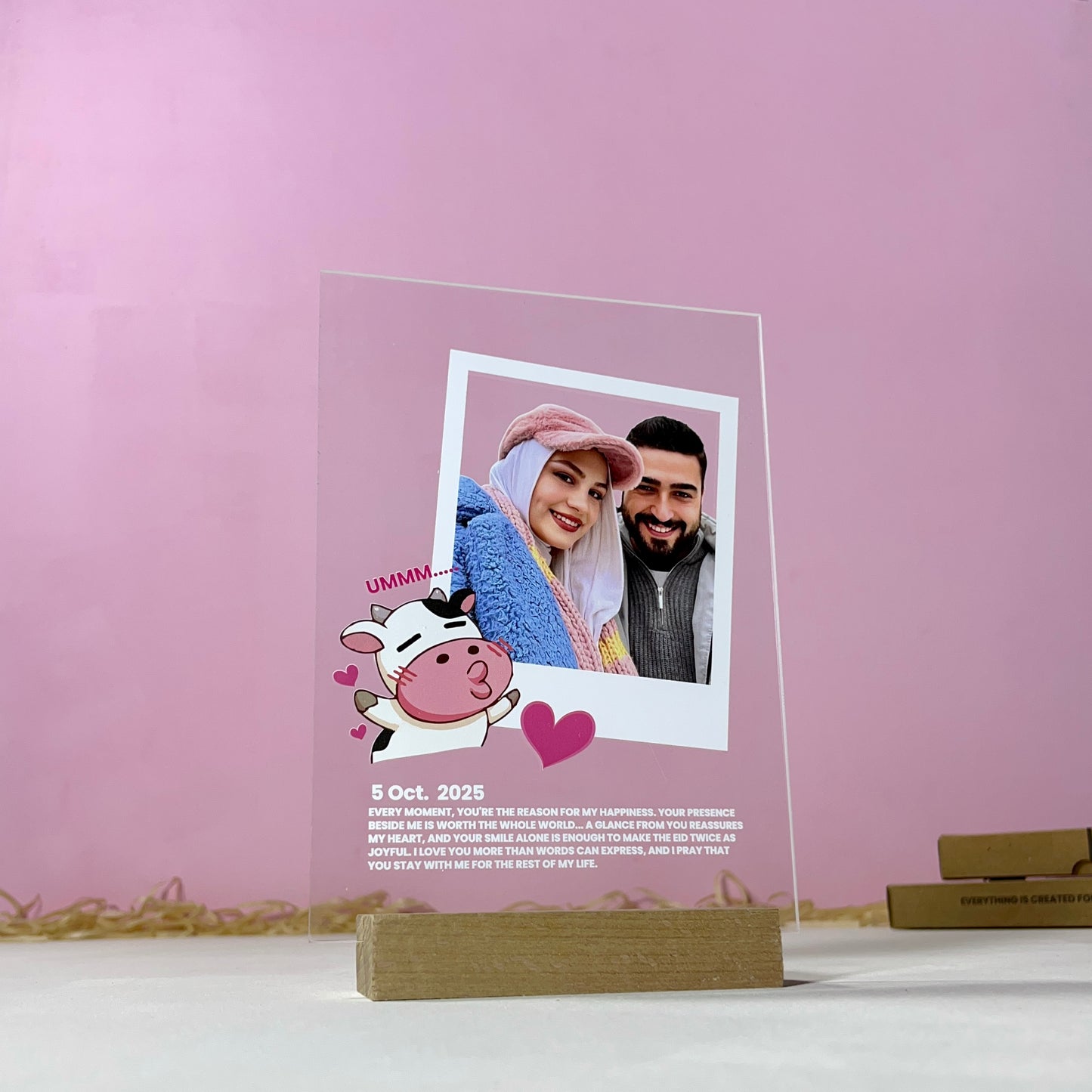 Frame with a Cow