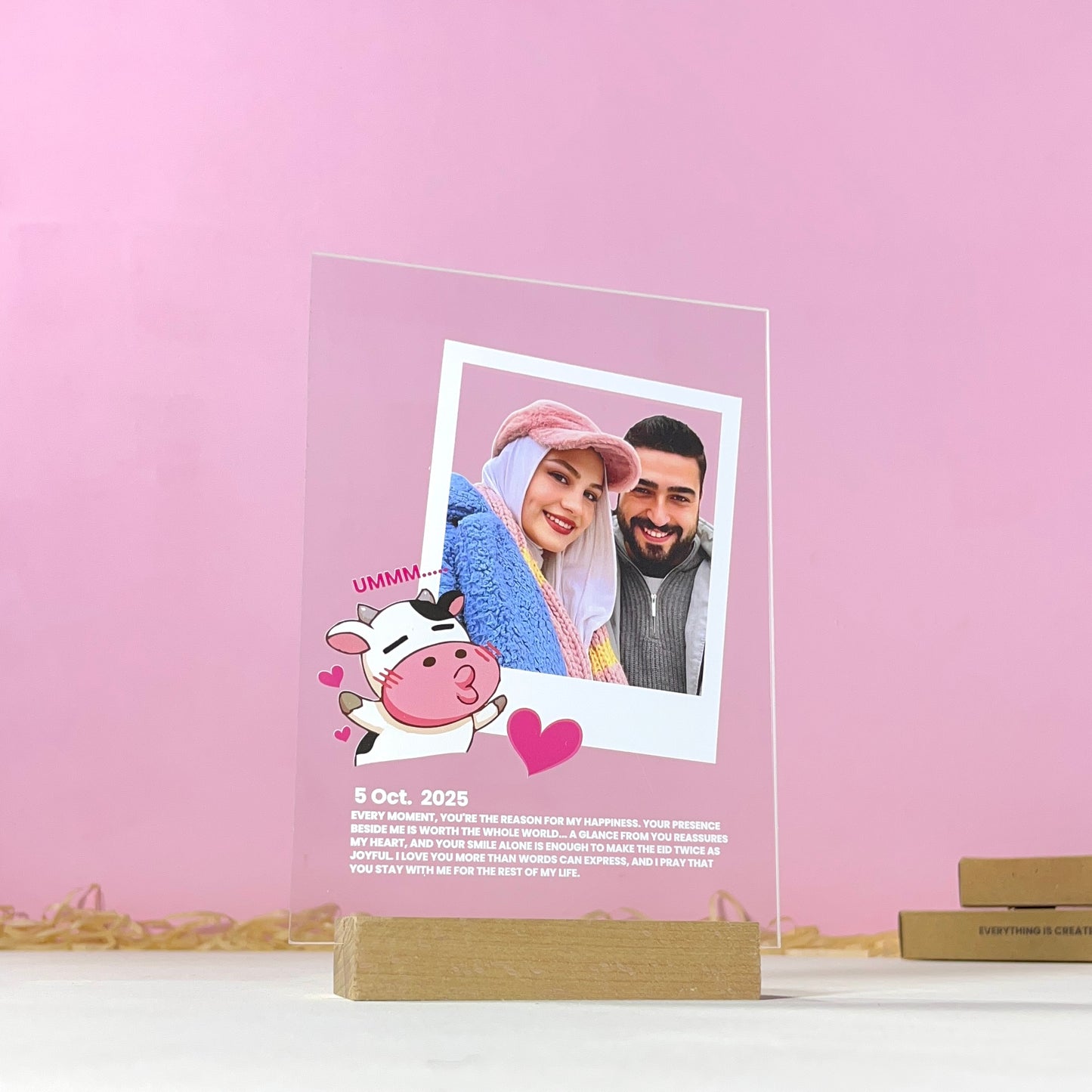 Frame with a Cow