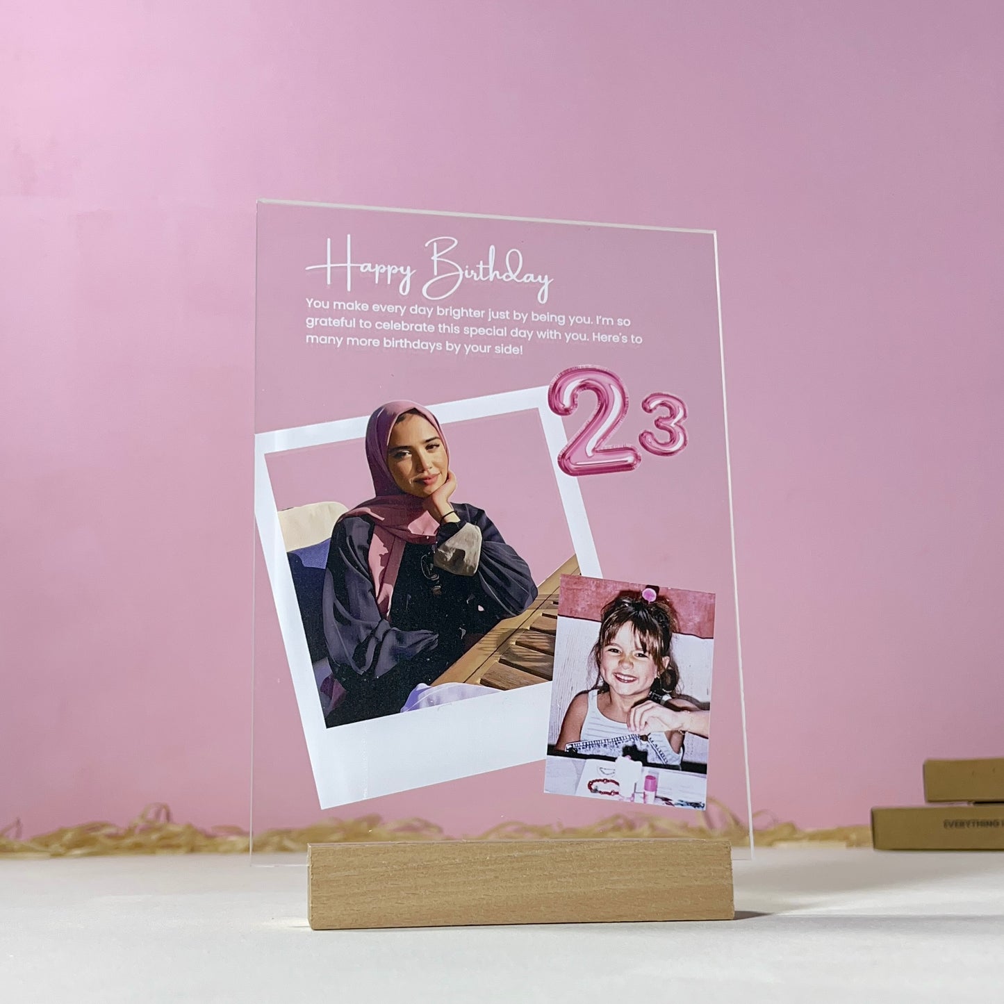 Timeless Birthday Frame