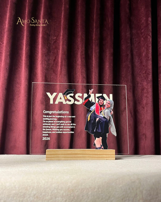 Personalized Acrylic Graduation Frame 🎓✨