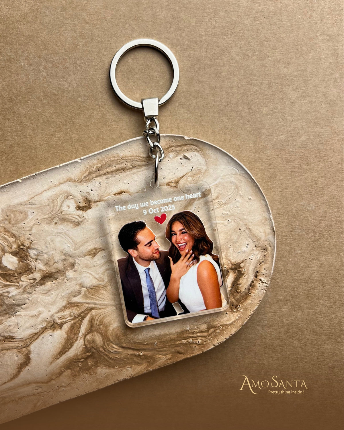 Personalized Photo keychain
