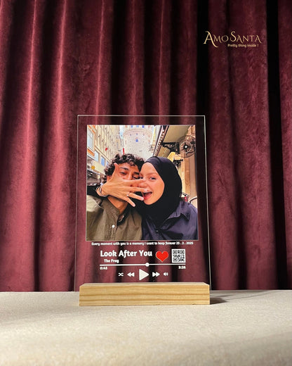 Music Frame with a message
