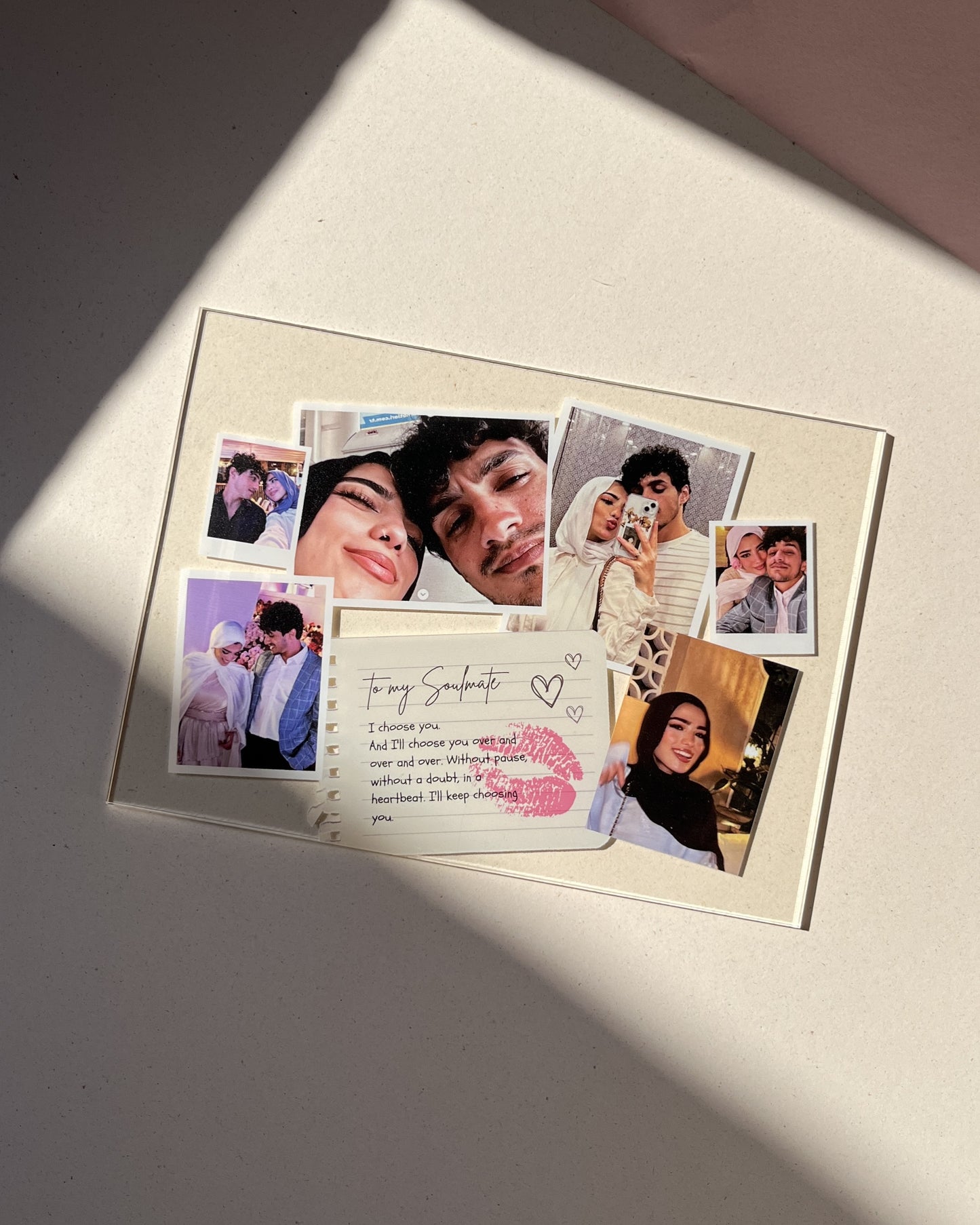 Personalized Photo Frame for My Husband – Romantic Gift with 6 Pictures & Love Message
