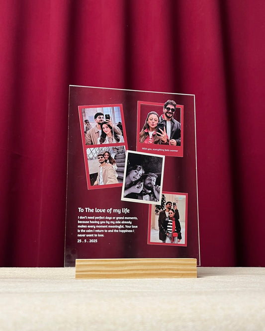 Personalized Acrylic Valentine’s Photo ❤️