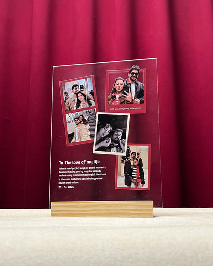 Personalized Acrylic Valentine’s Photo ❤️