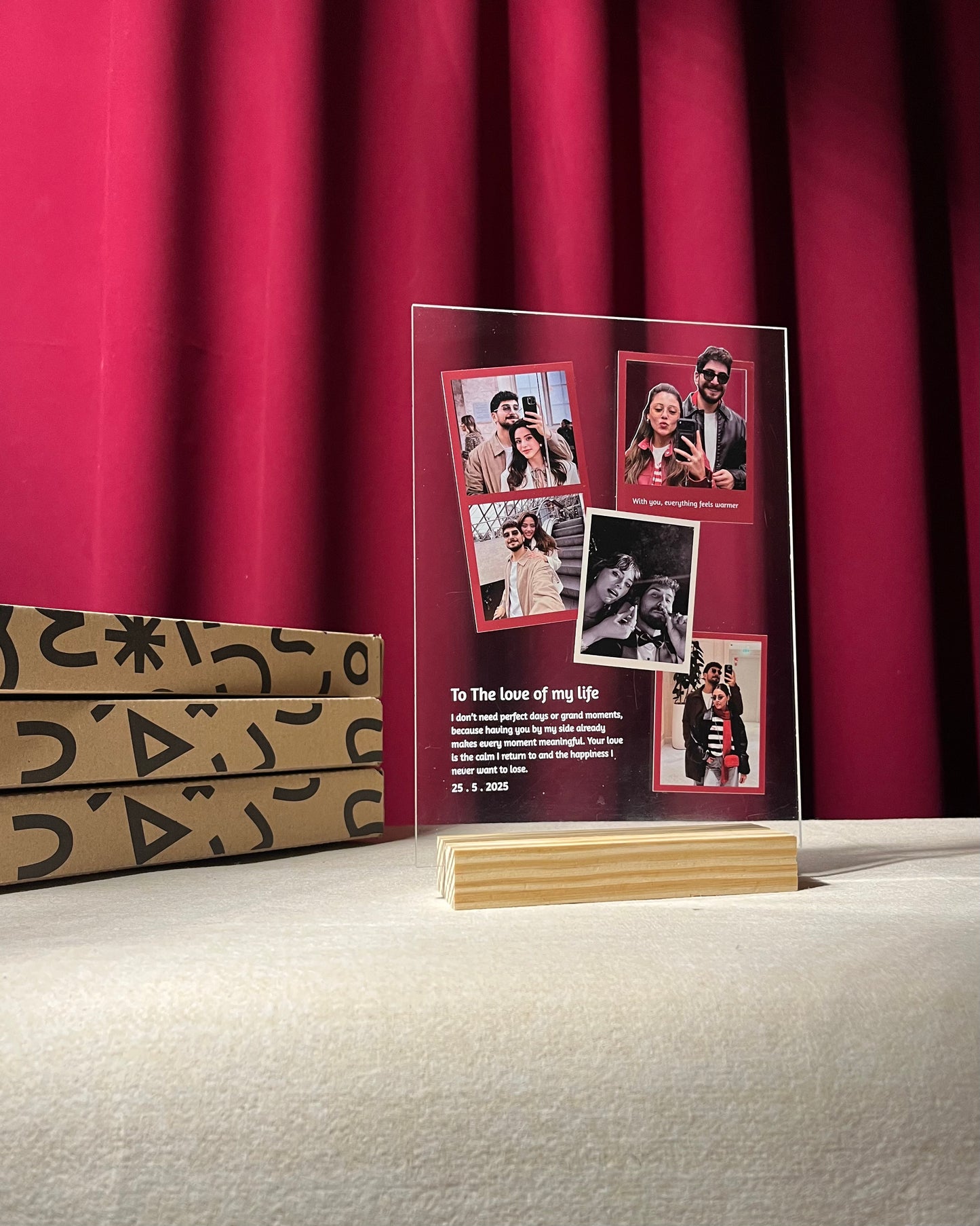 Personalized Acrylic Valentine’s Photo ❤️