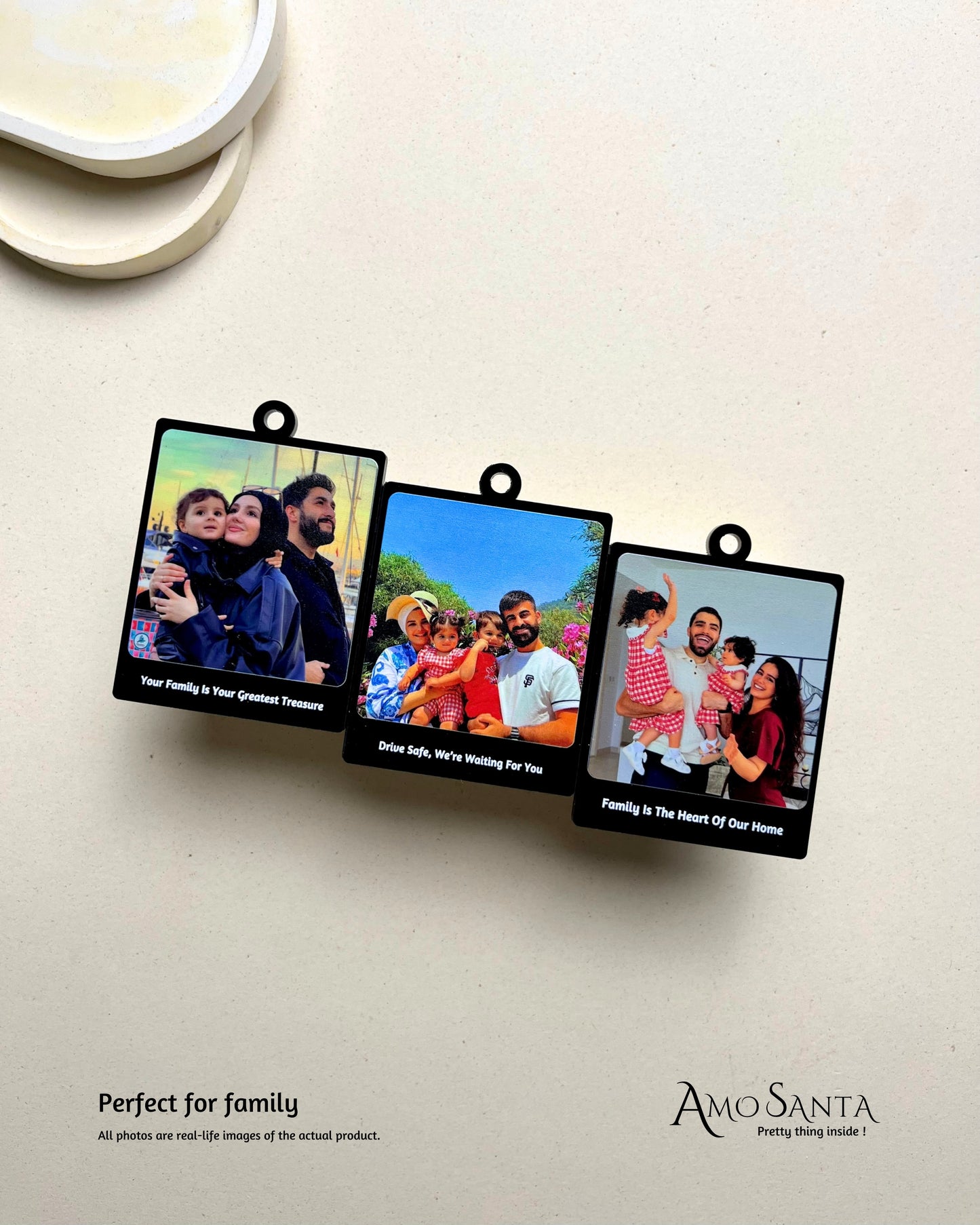 Personalized Car Pendant  -  Always With You