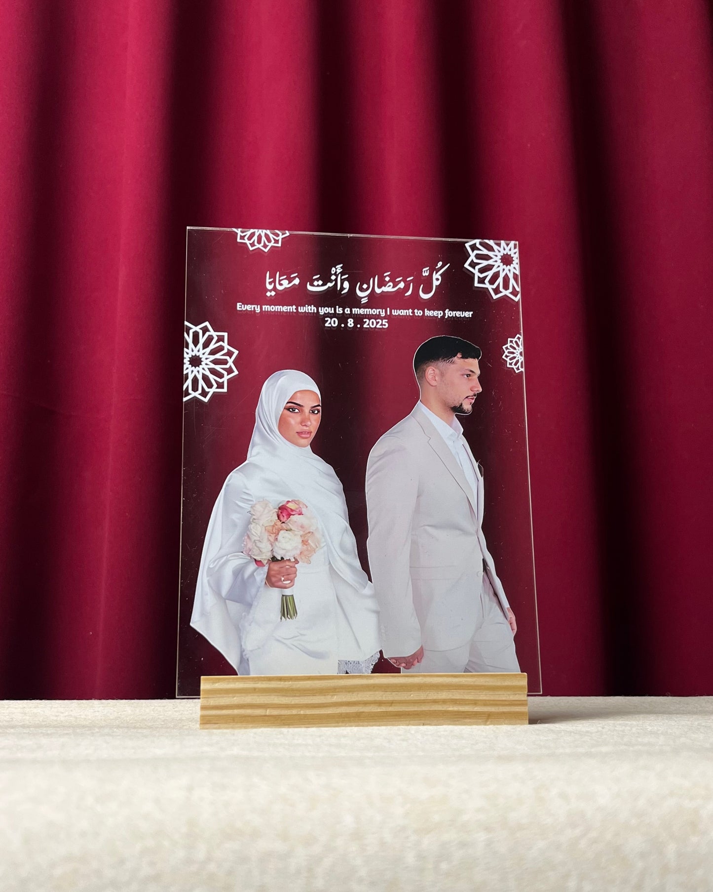 Personalized Acrylic Ramadan Photo 🌙🤍