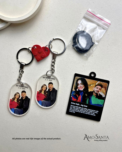 Personalized Car Pendant  -  Always With You