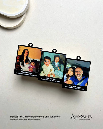 Personalized Car Pendant  -  Always With You