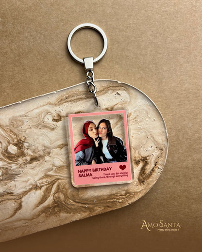 Personalized Photo keychain