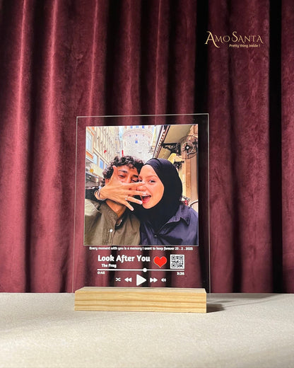 Music Frame with a message