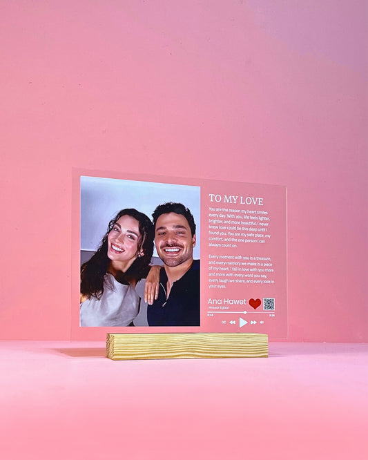 Music Frame with a long massage