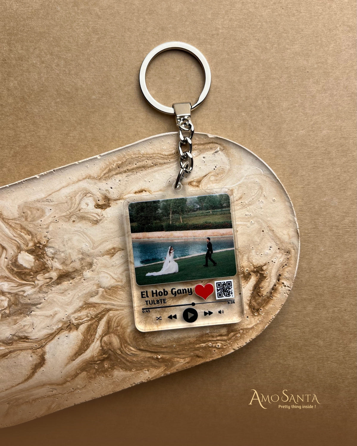 Personalized Photo keychain