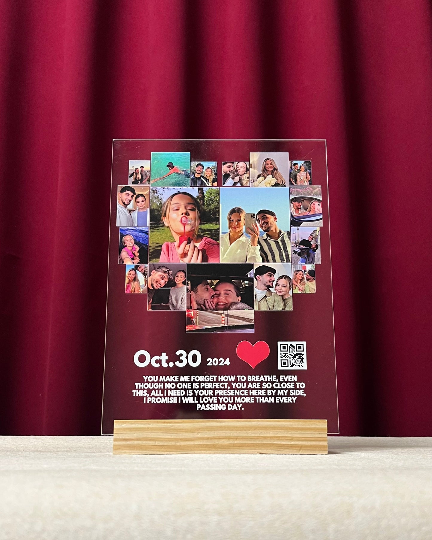 17 صورة - إطار واحد على شكل قلب