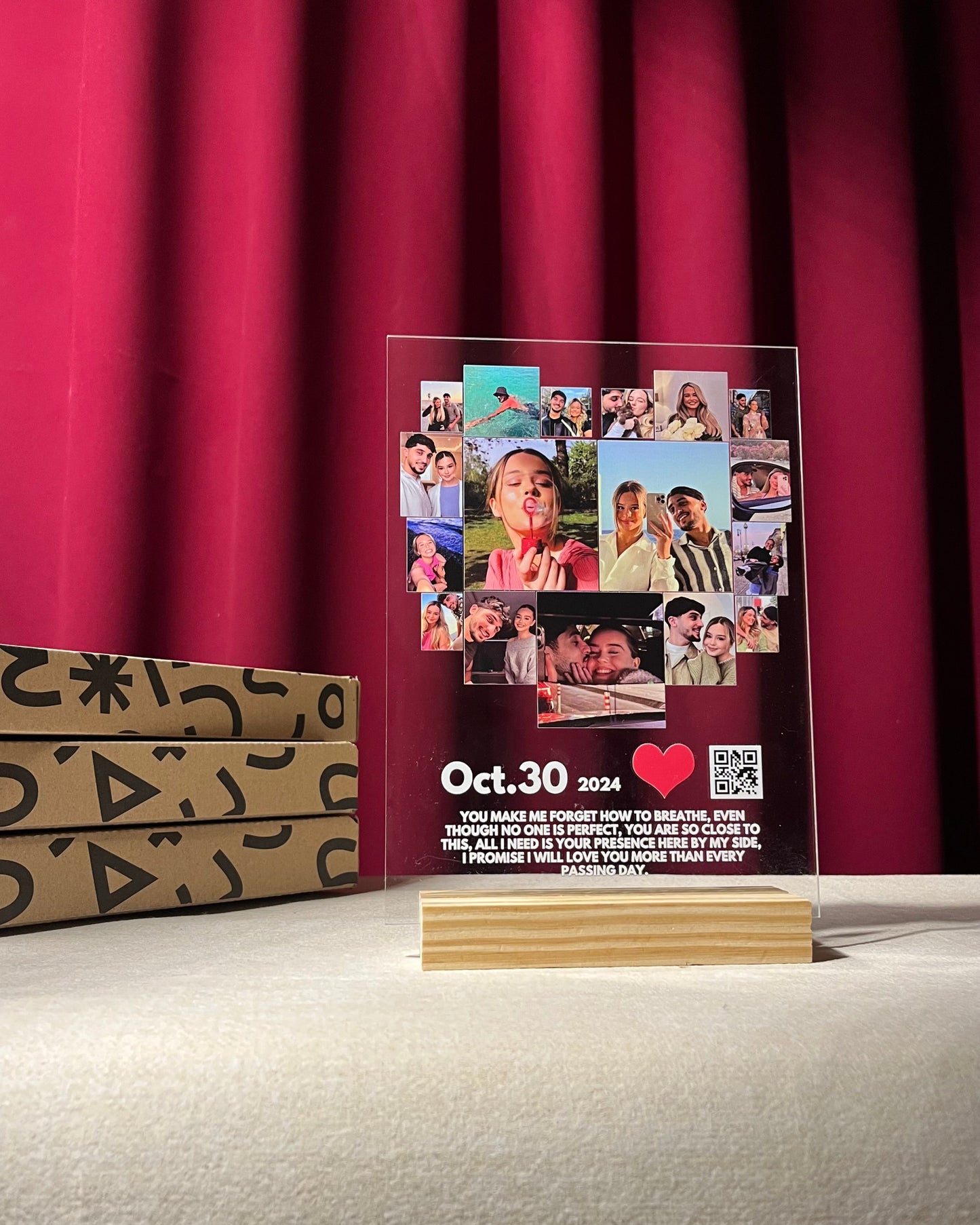 17 صورة - إطار واحد على شكل قلب