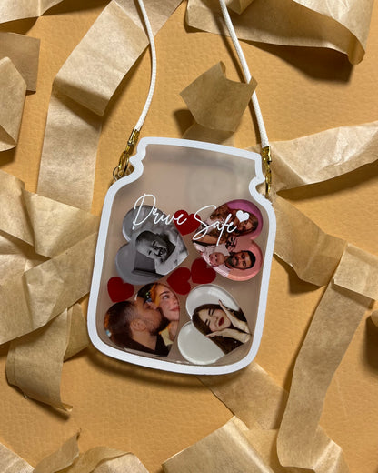 Personalized Memory Hearts jar