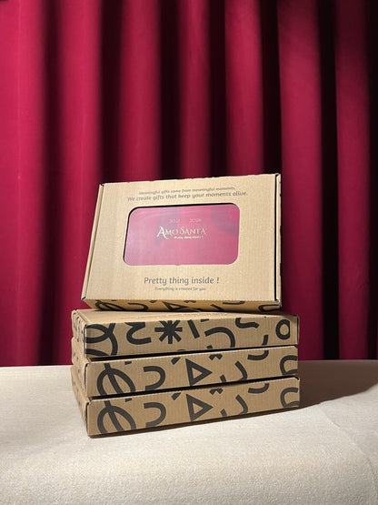 Happy Anniversary frame with keychain 🎀