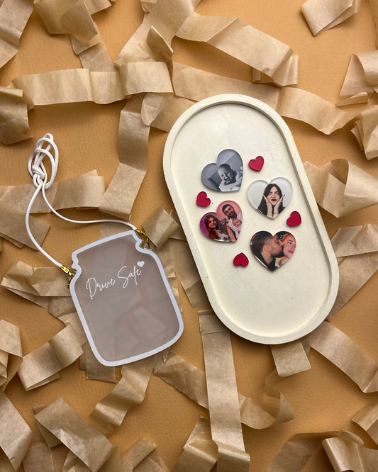 Personalized Memory Hearts jar